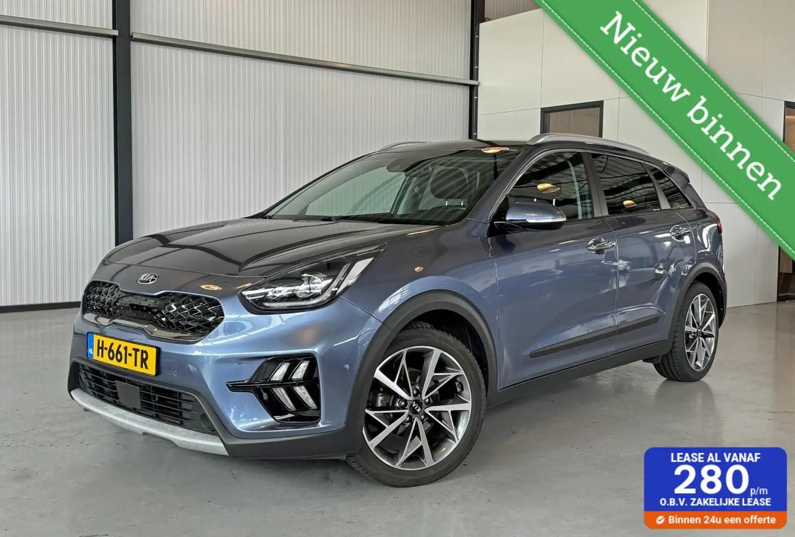 Kia Niro 1.6 GDi Hybrid Style Edition|Camera|Navi|Trekhaak| Blu/Azzurro - 1