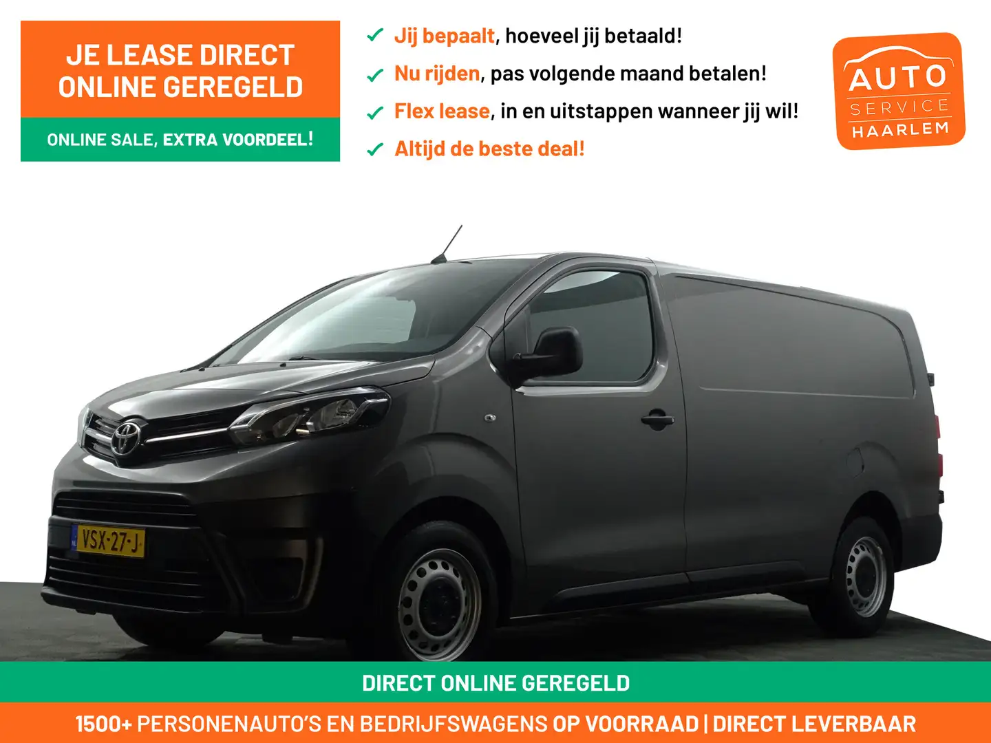 Toyota Proace Worker 2.0 D-4D Live Long Aut- L3H1, CarPlay, Andr Gris - 1