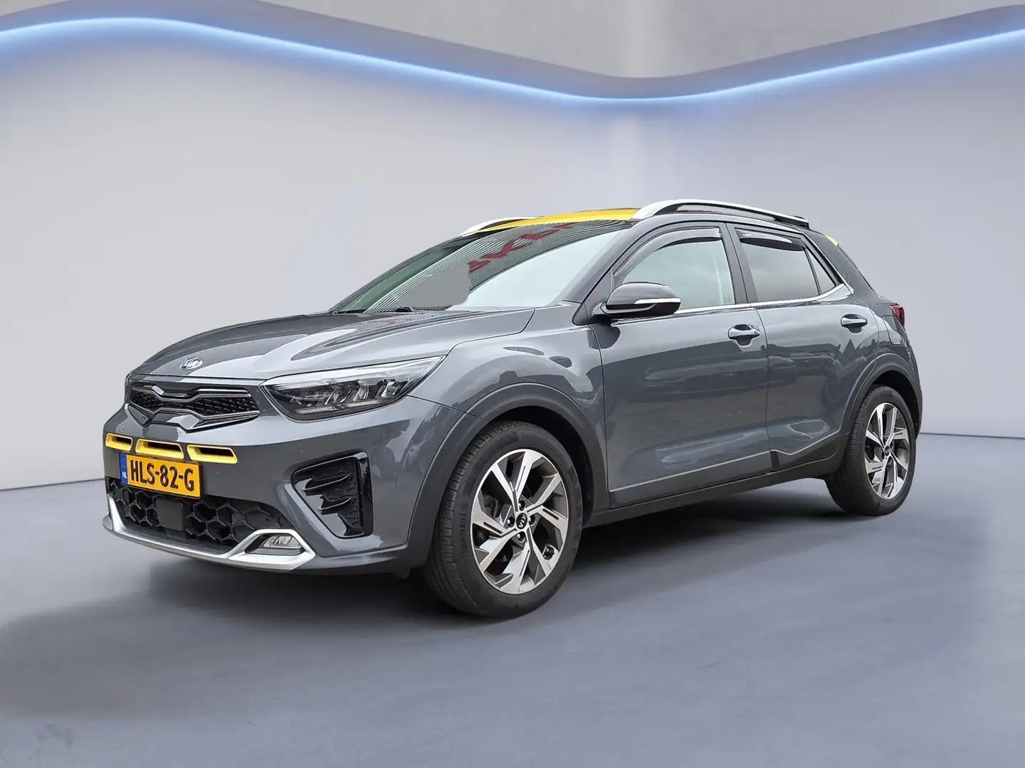 Kia Stonic 1.0 T-GDi MHEV GT-PlusLine /Apple Carplay/ Parkeer Grau - 1