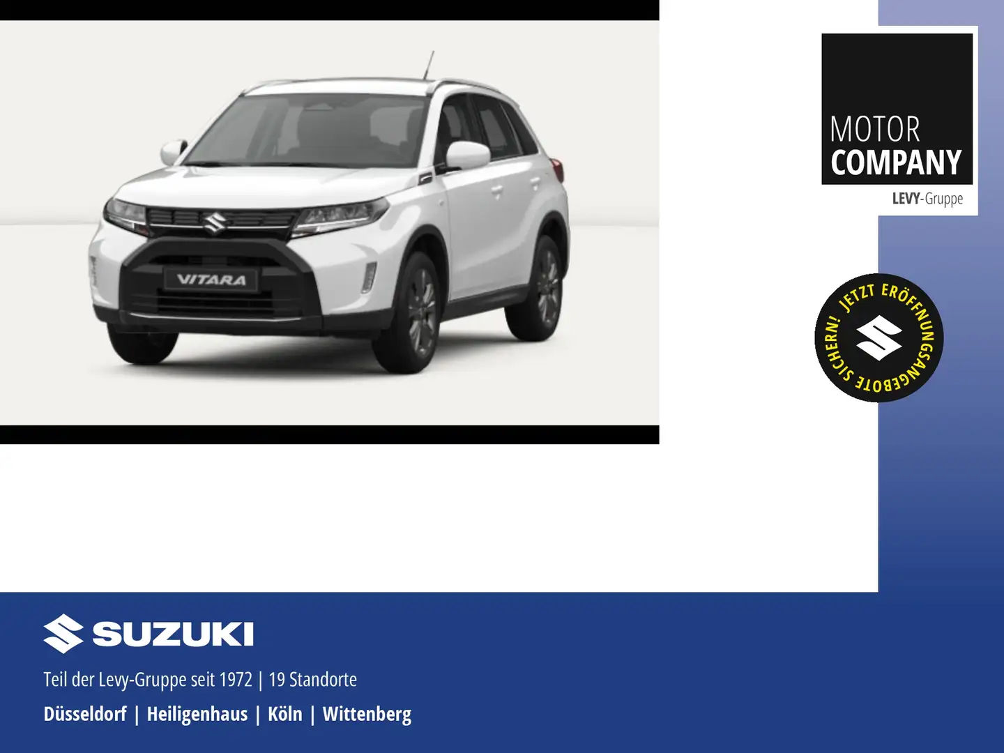 Suzuki Vitara 1.4 Boosterjet Hybrid +My26 Kamera+DynLich Blanco - 1