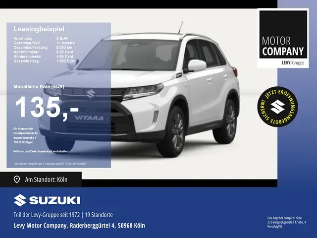 Suzuki Vitara 1.4 Boosterjet Hybrid +My26 Kamera+DynLich