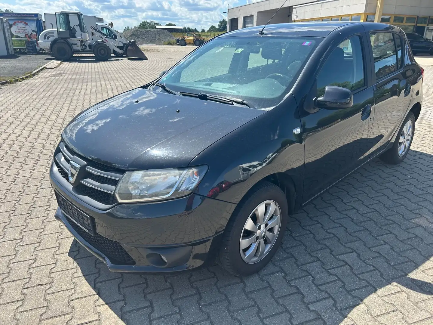 Dacia Sandero II Live Klima, Scheckheft, Navi,Tempomat Blau - 1