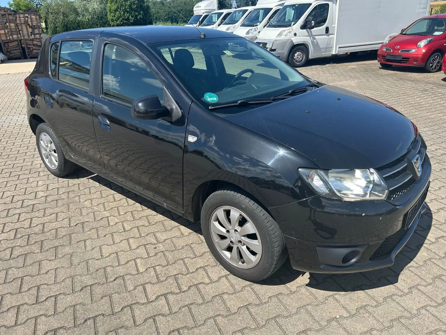 Dacia Sandero II Live Klima, Scheckheft, Navi,Tempomat Blau - 2