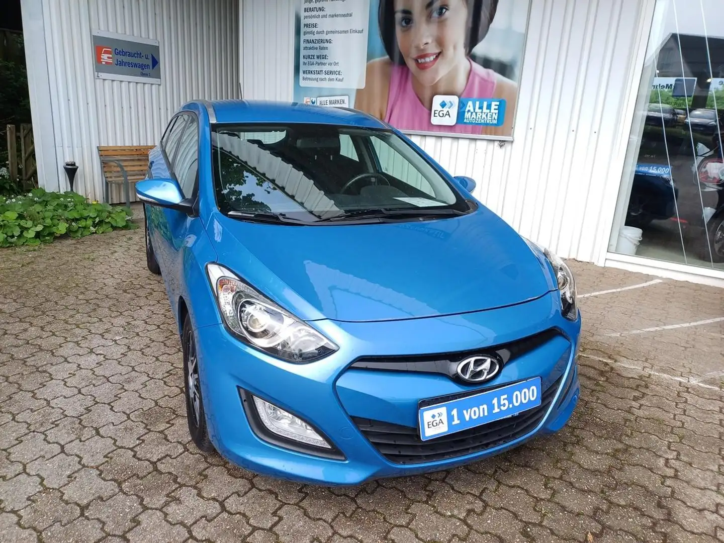 Hyundai i30 1.4 CW CLASSIC KLIMA KAMERA PDC NAVI ALU ZVFB Blauw - 2