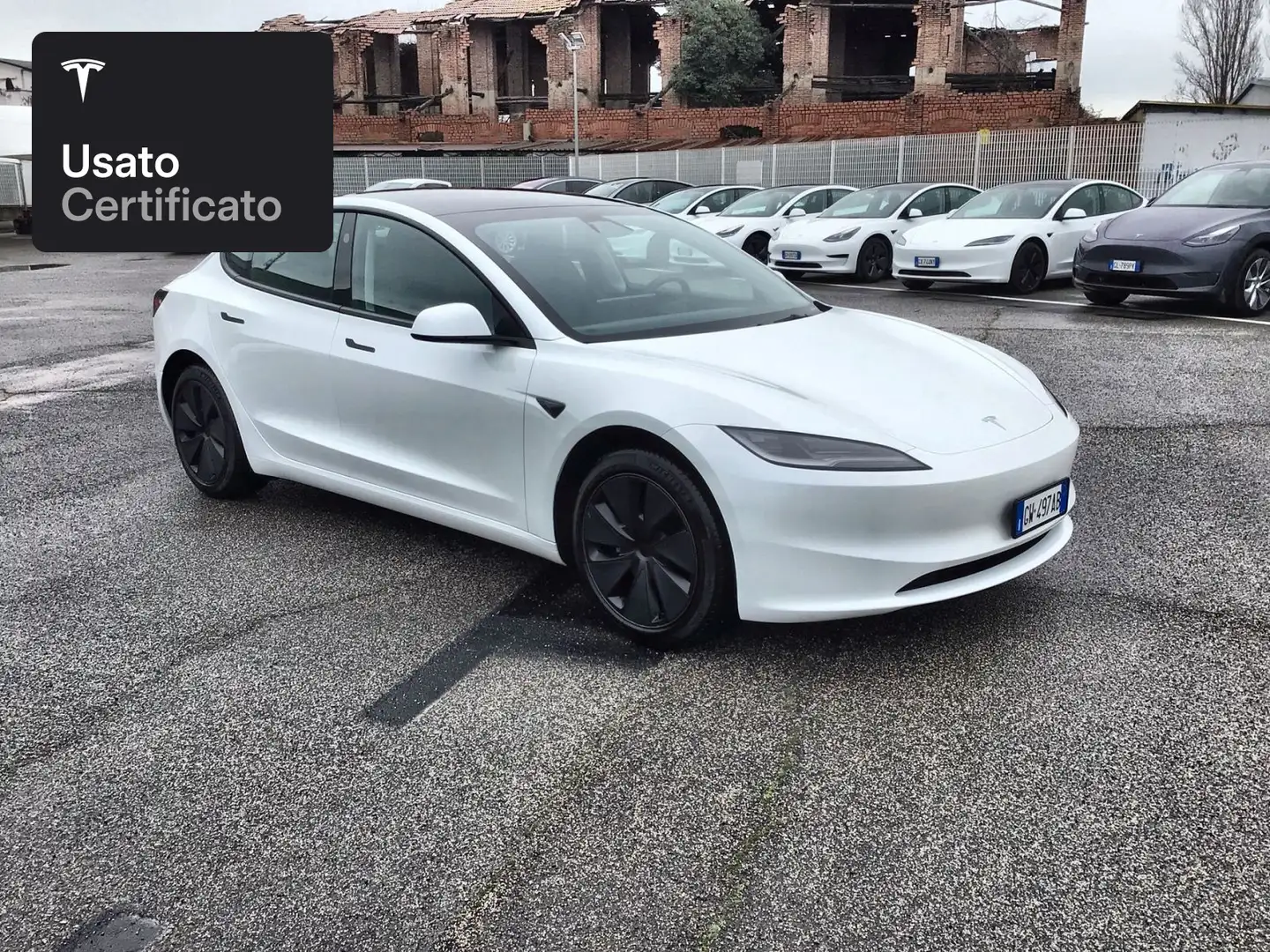 Tesla Model 3 Rear-Wheel Drive Blanc - 2