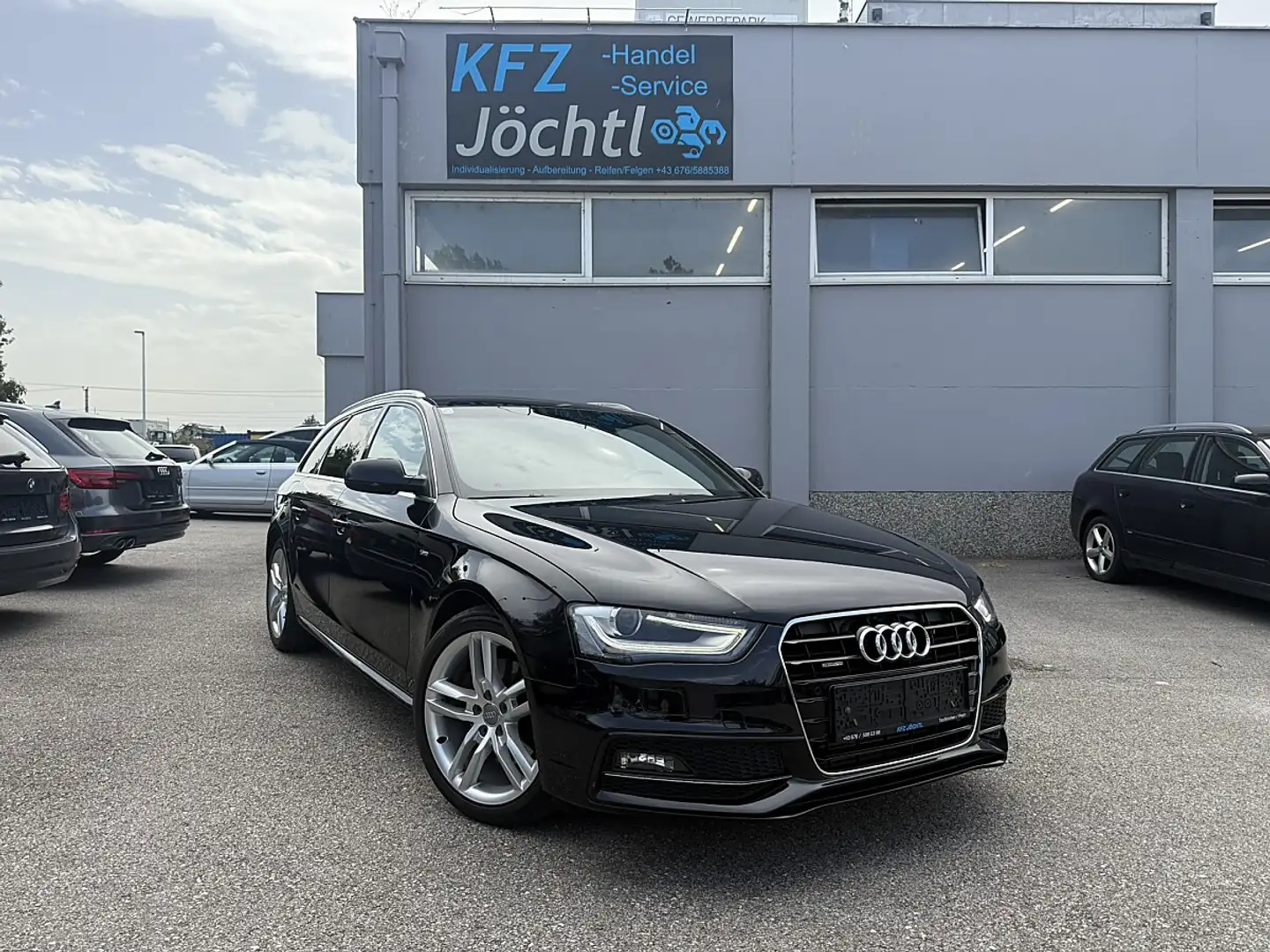 Audi A4 2.0 TDI DPF Avant Quattro S-line Schwarz - 1