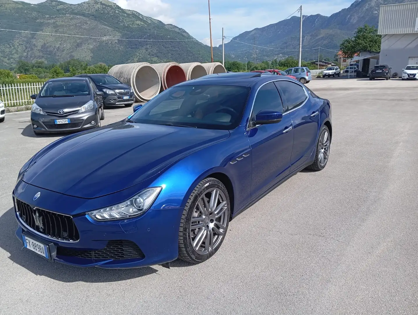 Maserati Ghibli Ghibli 3.0 V6 ds 250cv auto my18 Blauw - 1
