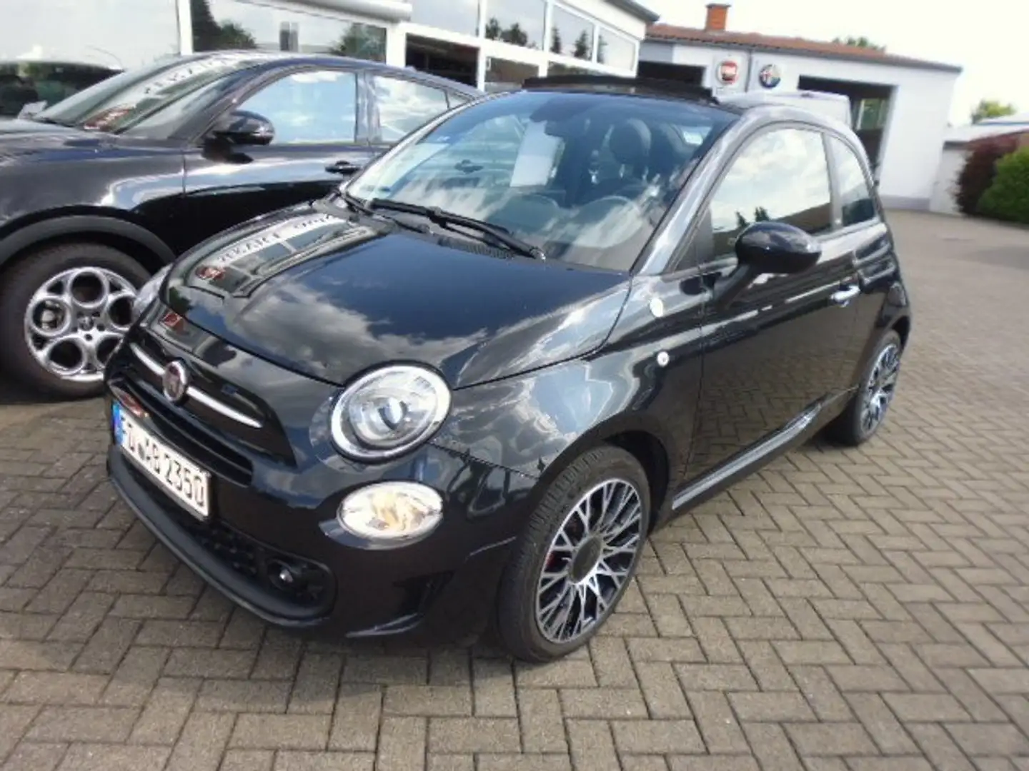 Fiat 500C 1.0 GSE Hybrid Hey Google 16"Alufelgen/Sportsitze Schwarz - 2