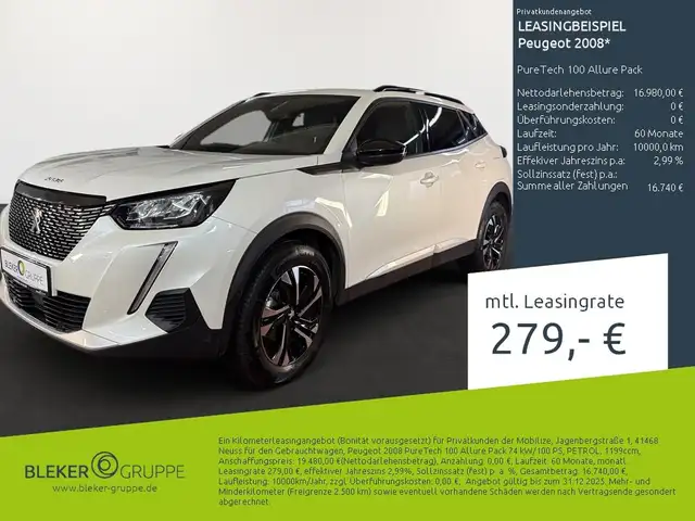 Peugeot 2008 PureTech 100 Allure Pack