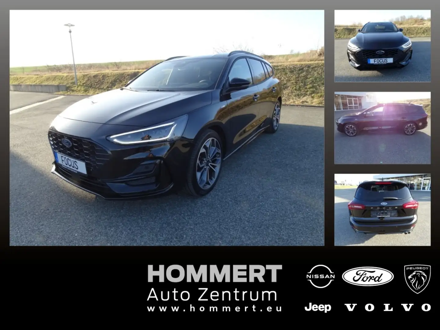 Ford Focus ST-Line X Turnier Mild-Hybrid Navi Kamera Schwarz - 1
