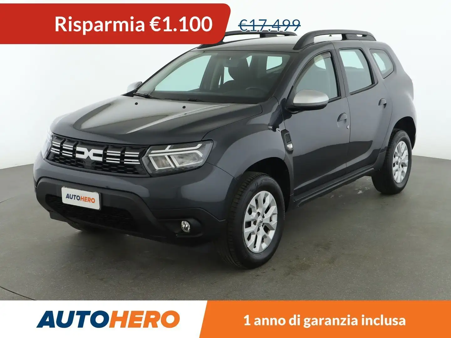 Dacia Duster 1.0 TCe Expression 90 CV Grigio - 1