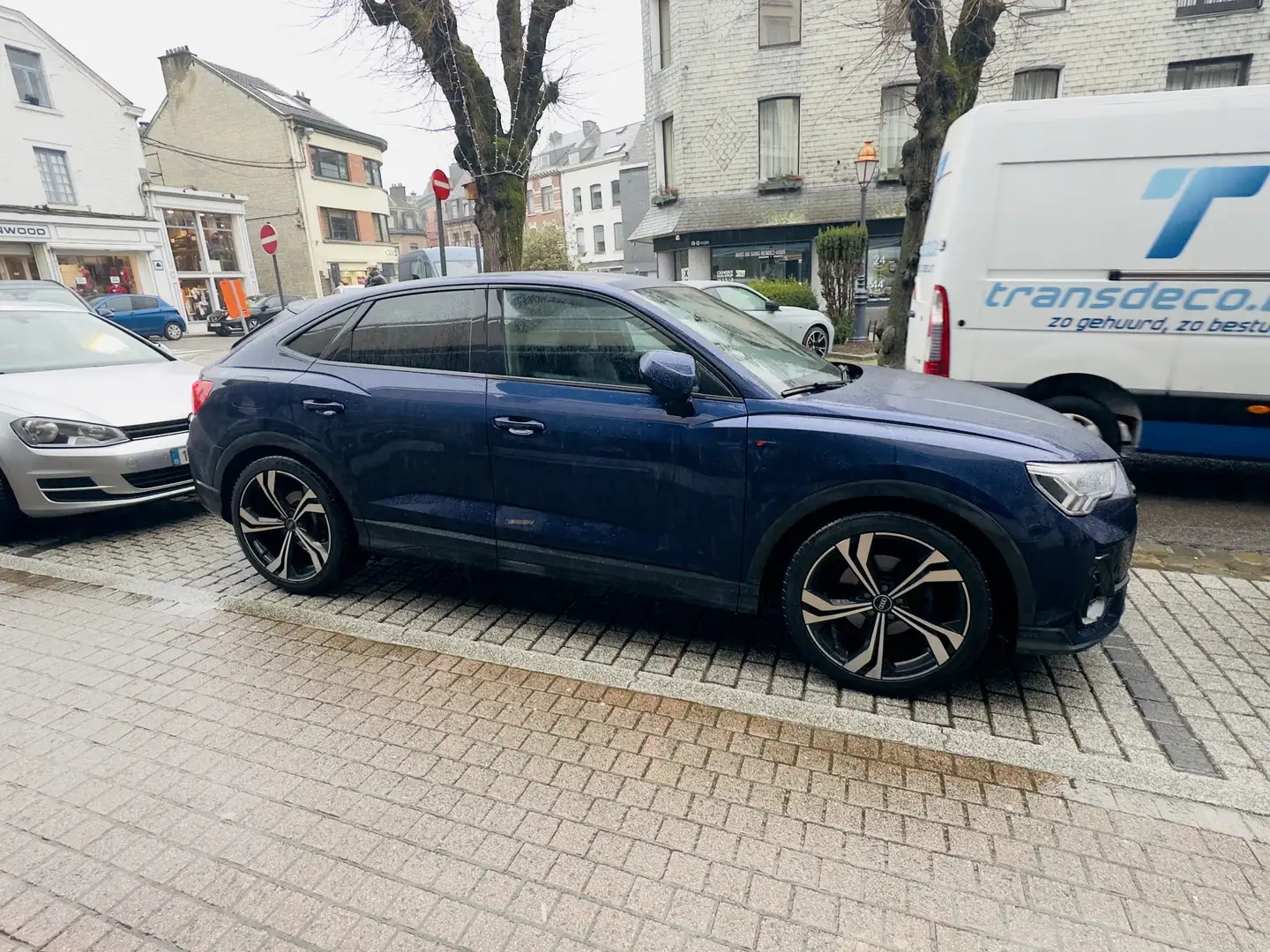 Audi Q3 sportback 35 TDi Business Edition S line tronic Blauw - 2