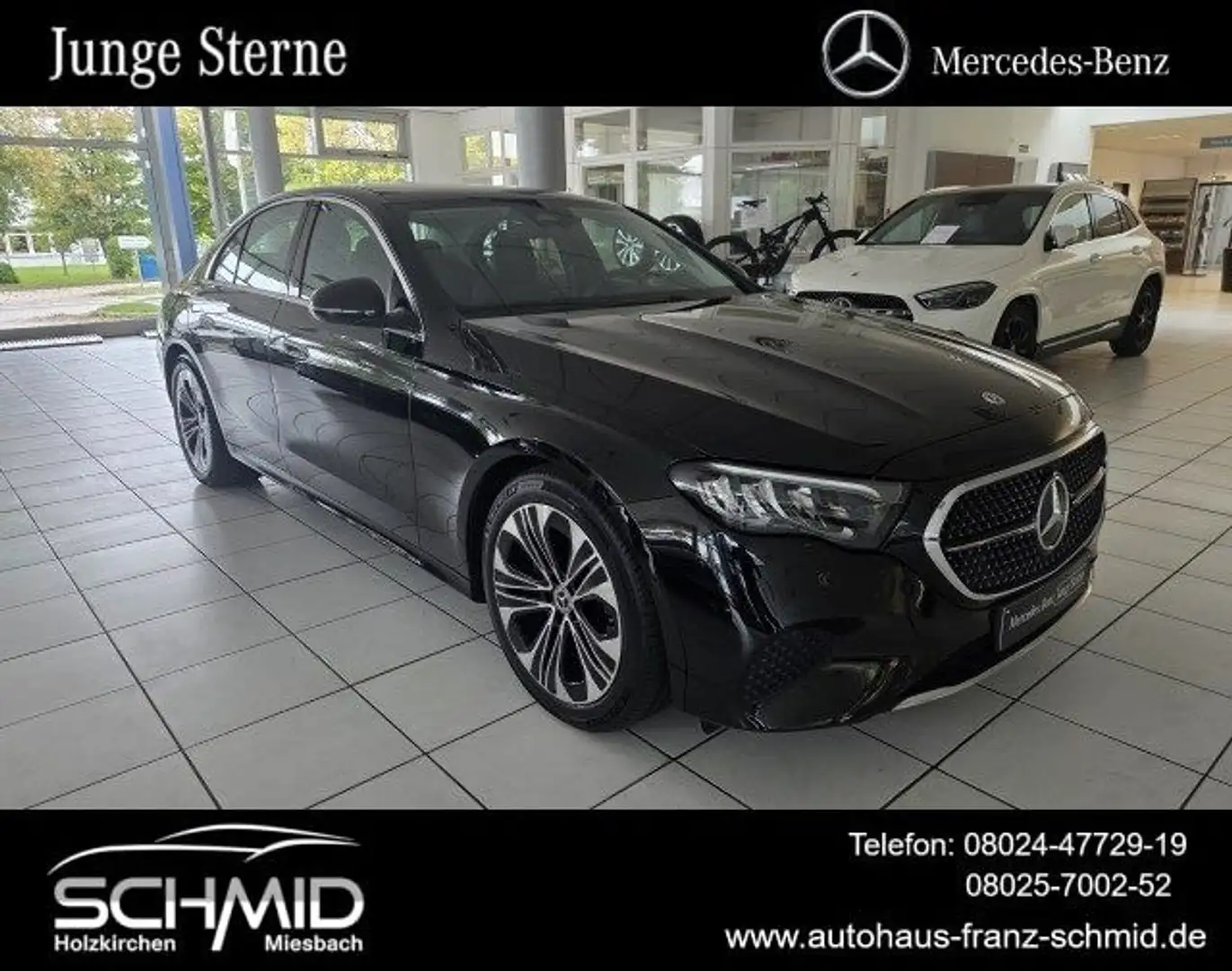 Mercedes-Benz E 220 d Avantgarde Int/Ext Pano Distronic Keyles Schwarz - 1