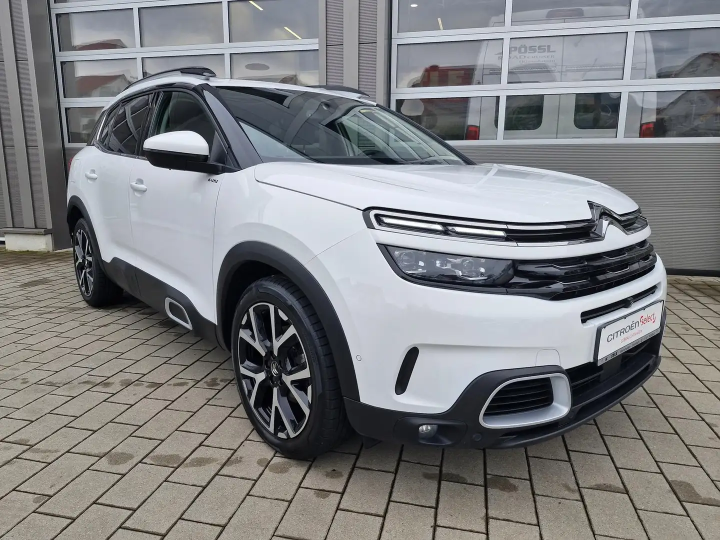 Citroen C5 Aircross Shine Pack 2.0 B-HDi 180 PANO*SHZ*NAVI*ACC* Blanc - 2