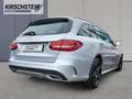 Mercedes-Benz C 220 d T AMG Distronic LED Navi Ambiente Sitzh. Silver - thumbnail 3