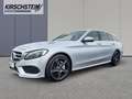 Mercedes-Benz C 220 d T AMG Distronic LED Navi Ambiente Sitzh. Silver - thumbnail 2