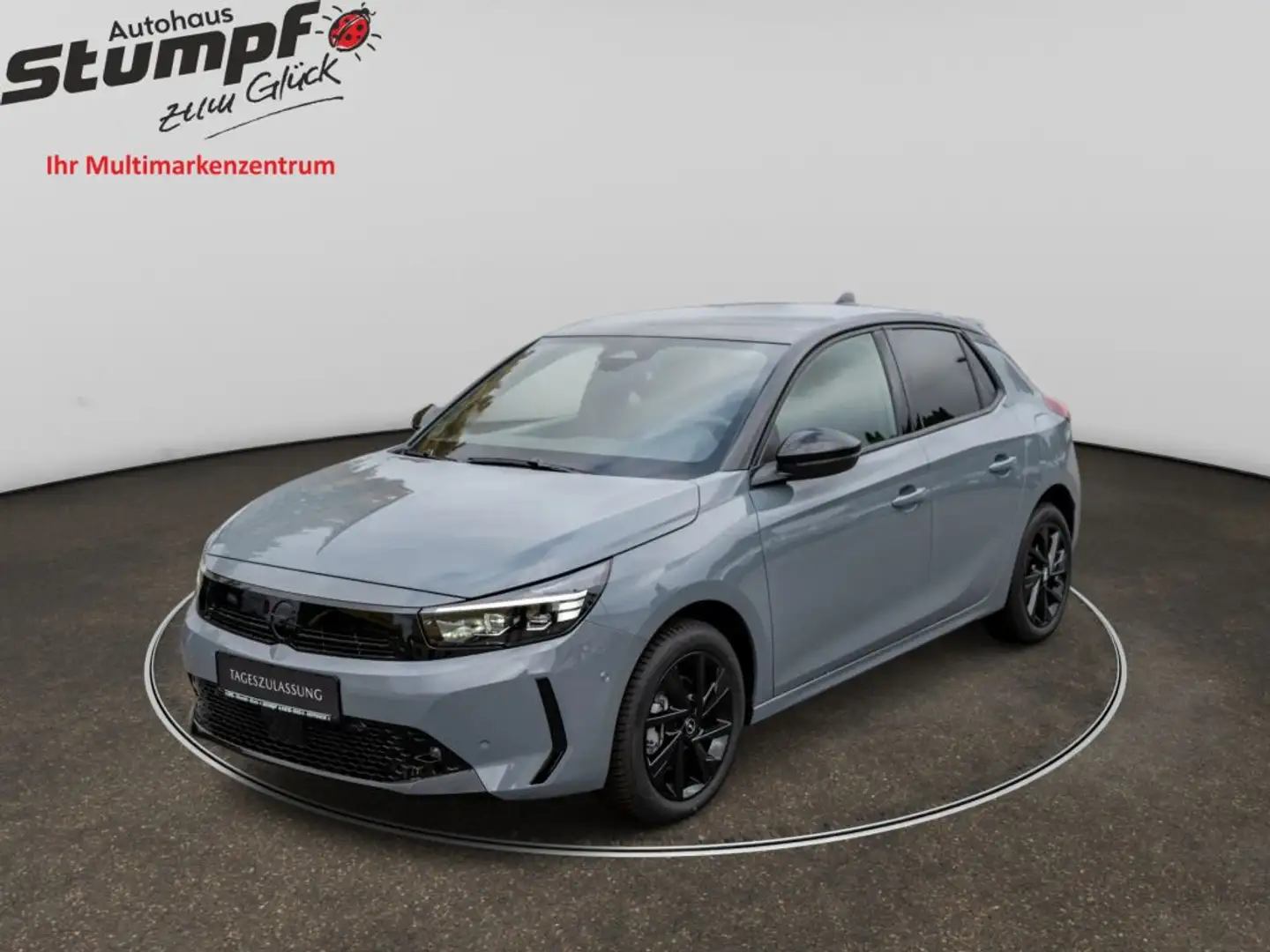 Opel Corsa Corsa 1.2 Direct Turbo Automatik GS/ NAVI/MATRIX Grijs - 1