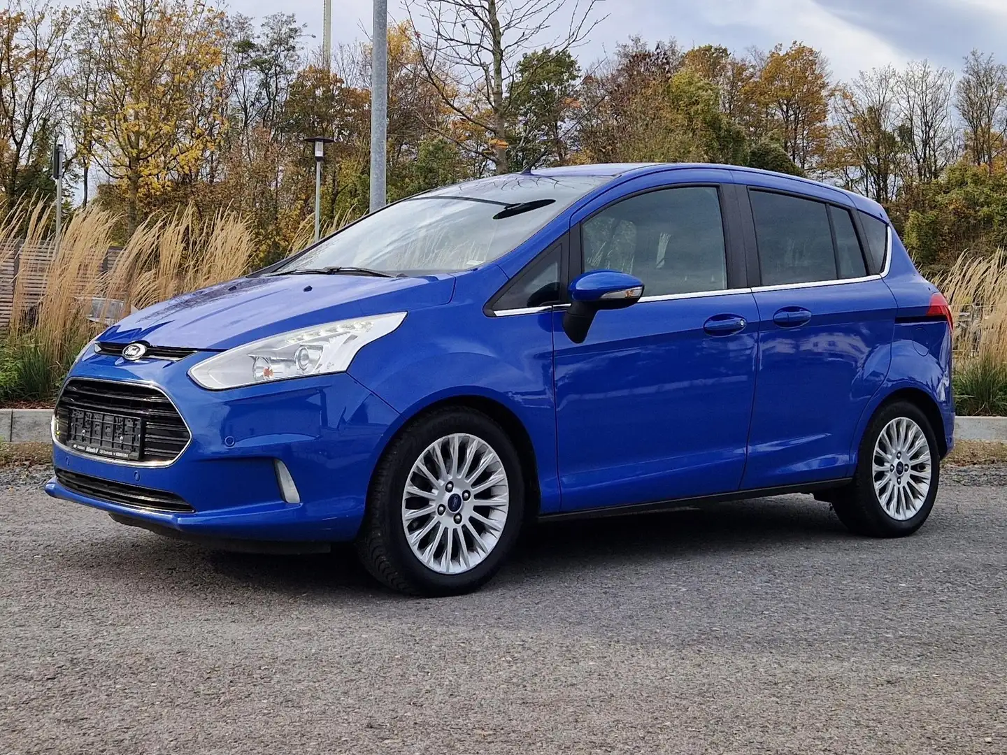 Ford B-Max Titanium/1Hand/AHK/Zahnriemen+Kupplung Tüv Neu/ Blau - 1