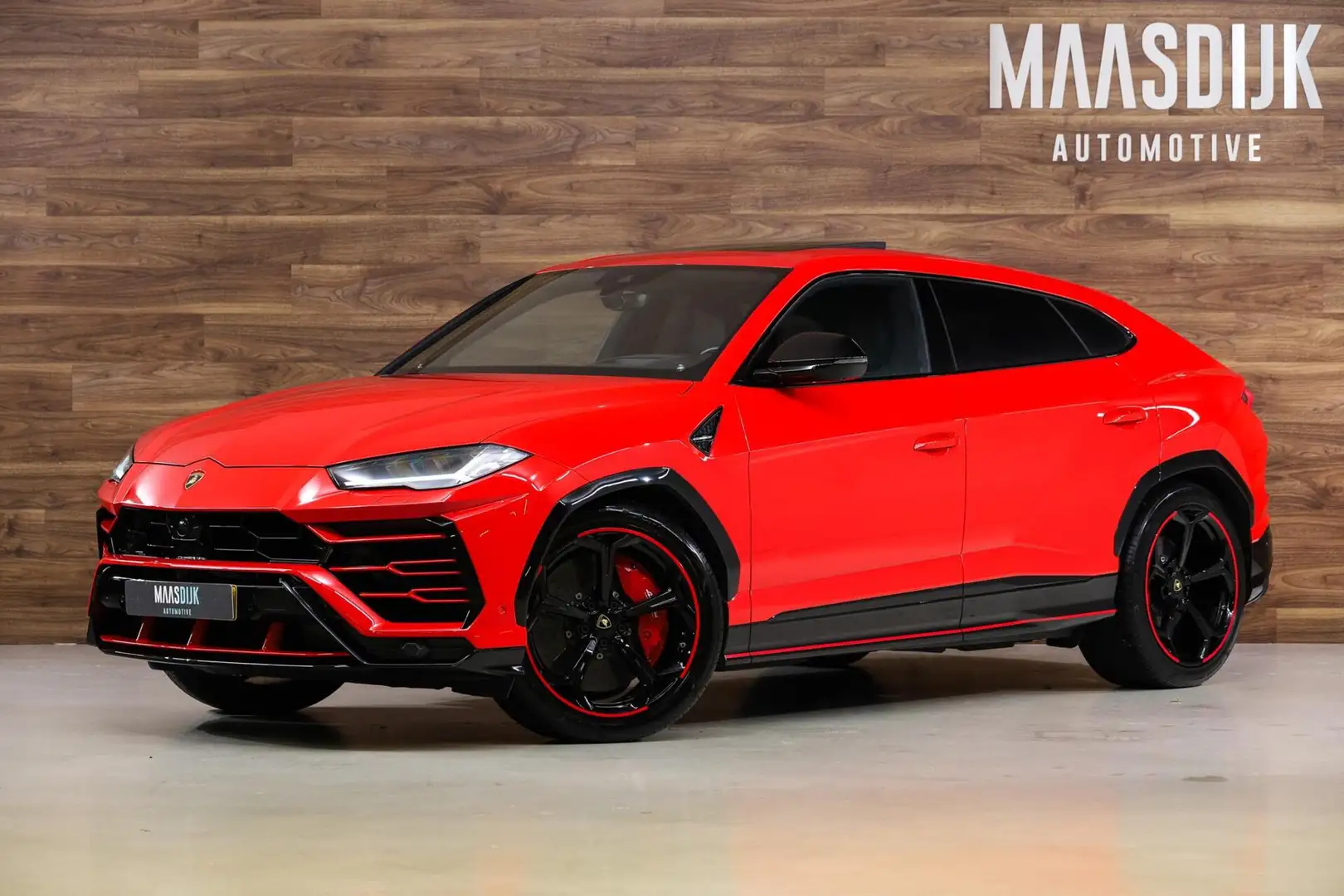 Lamborghini Urus 4.0 V8|Ceramic|Massage|Pano|B&O|Carbon|ACC| Rood - 1