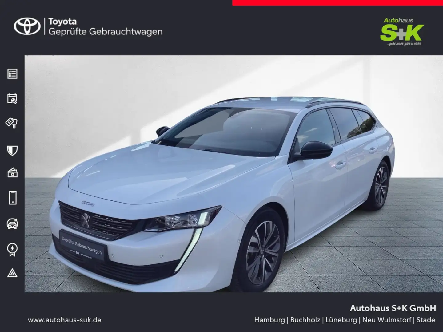 Peugeot 508 1.2 PureTech 130 SW Allure Pack *SHZ*KAMERA* White - 1