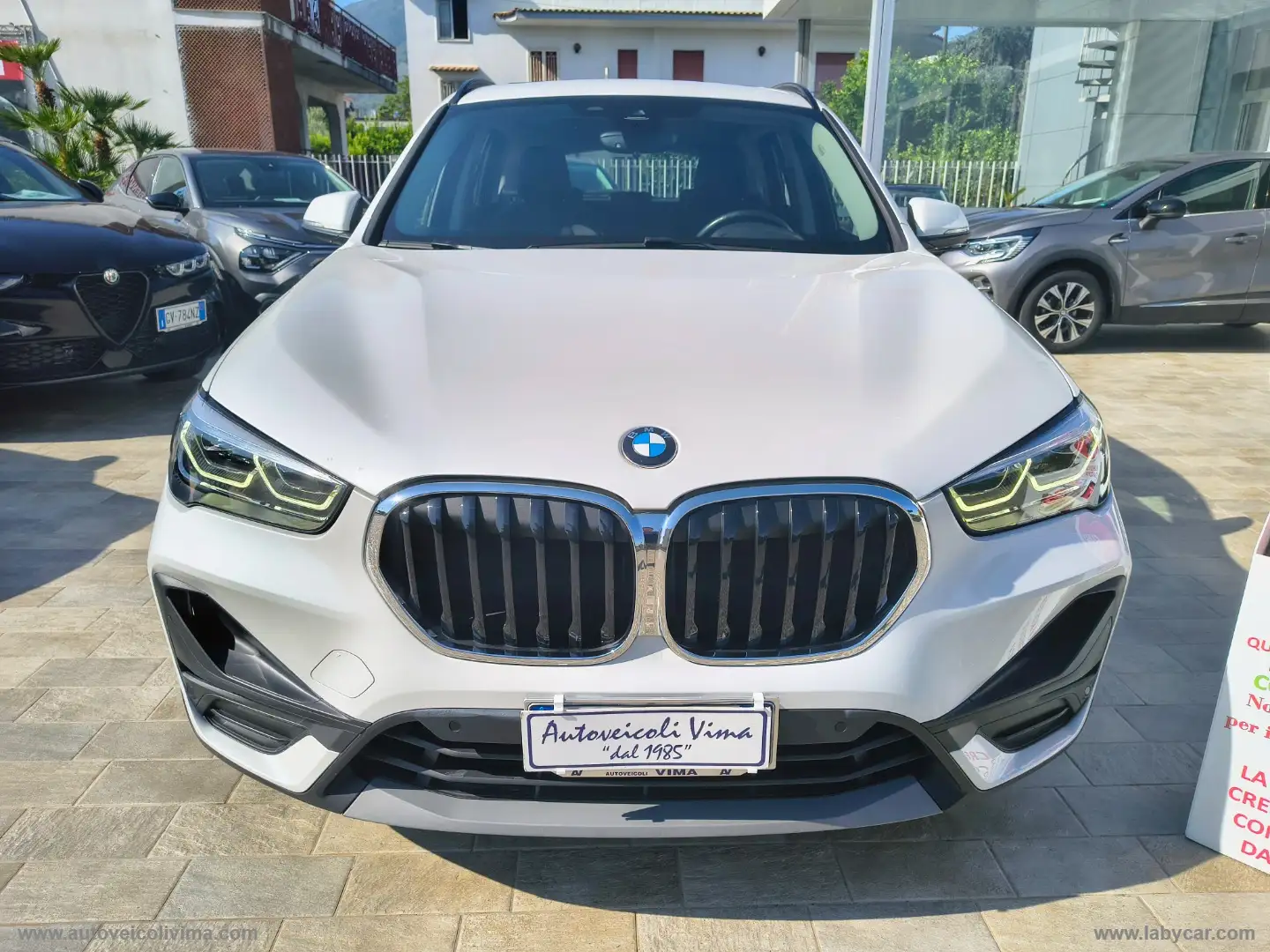 BMW X1 sDrive18d Business Advantage AUTOMATICO - TETTO AP Bianco - 2