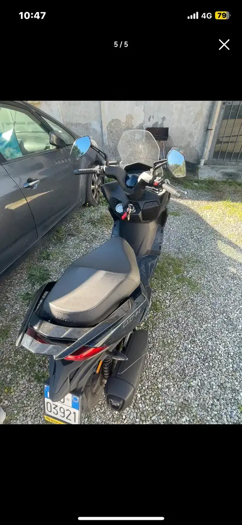 Kymco Dink 125 r tunnel - 1