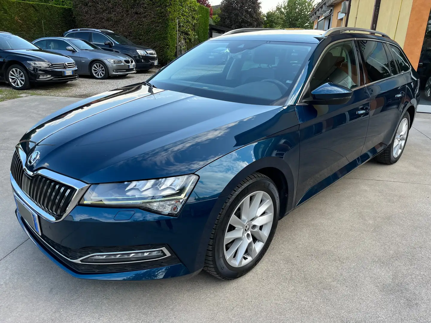 Skoda Superb Wagon 2.0 tdi evo Style 150cv dsg UNIPROPRIETARIO! Azul - 1