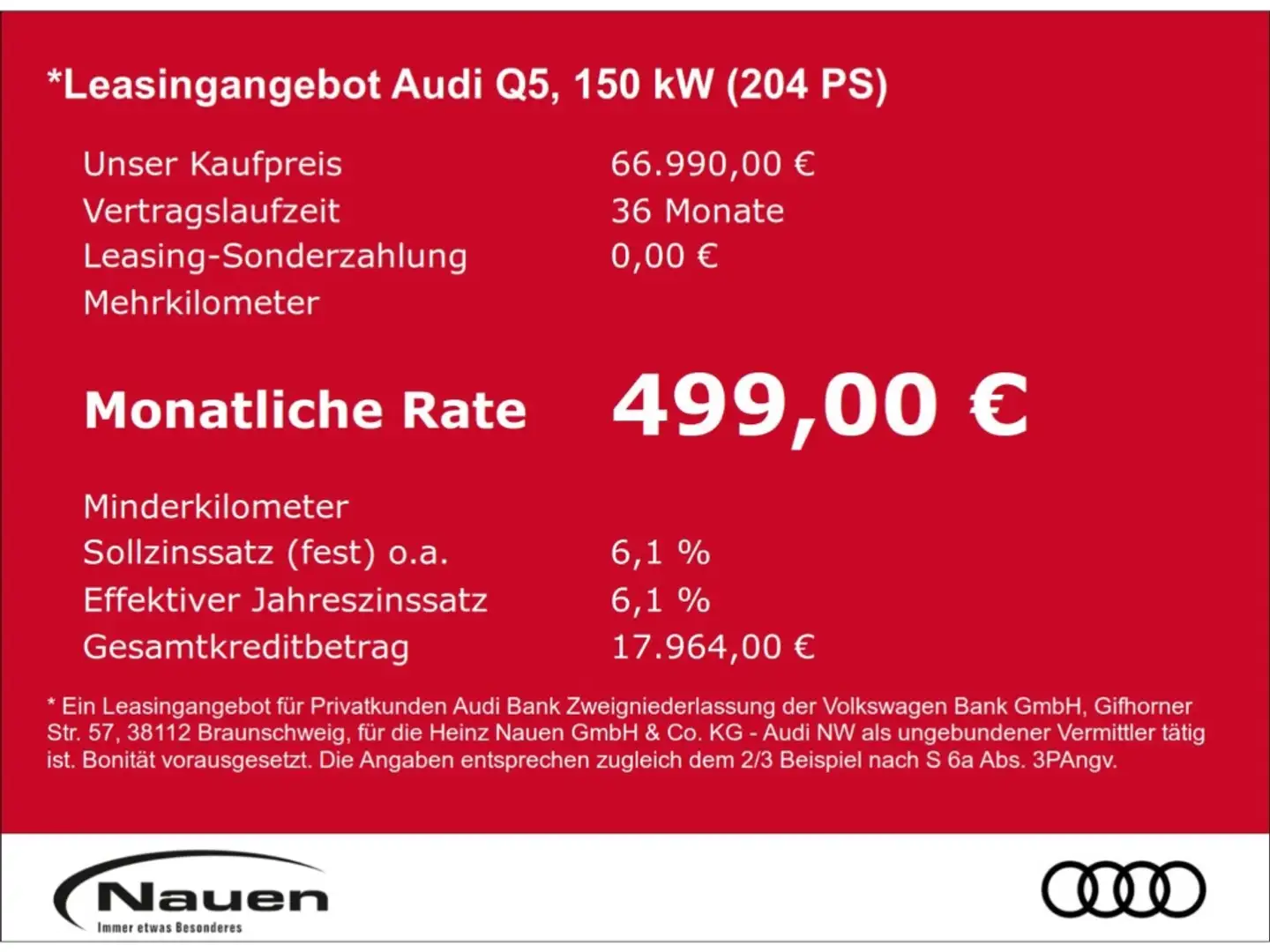 Audi Q5 Sportback TDI quattro S line *Sonderleasing* Vert - 2