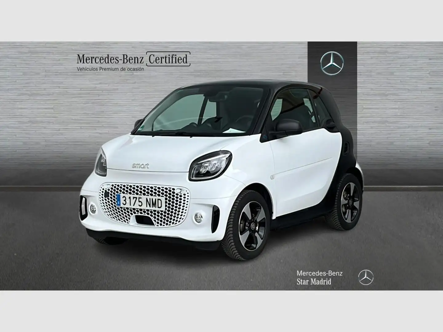 smart forTwo 60kW(81CV) EQ coupe Negro - 1