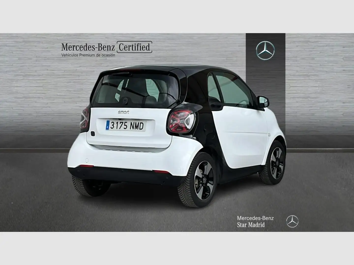 smart forTwo 60kW(81CV) EQ coupe Negro - 2