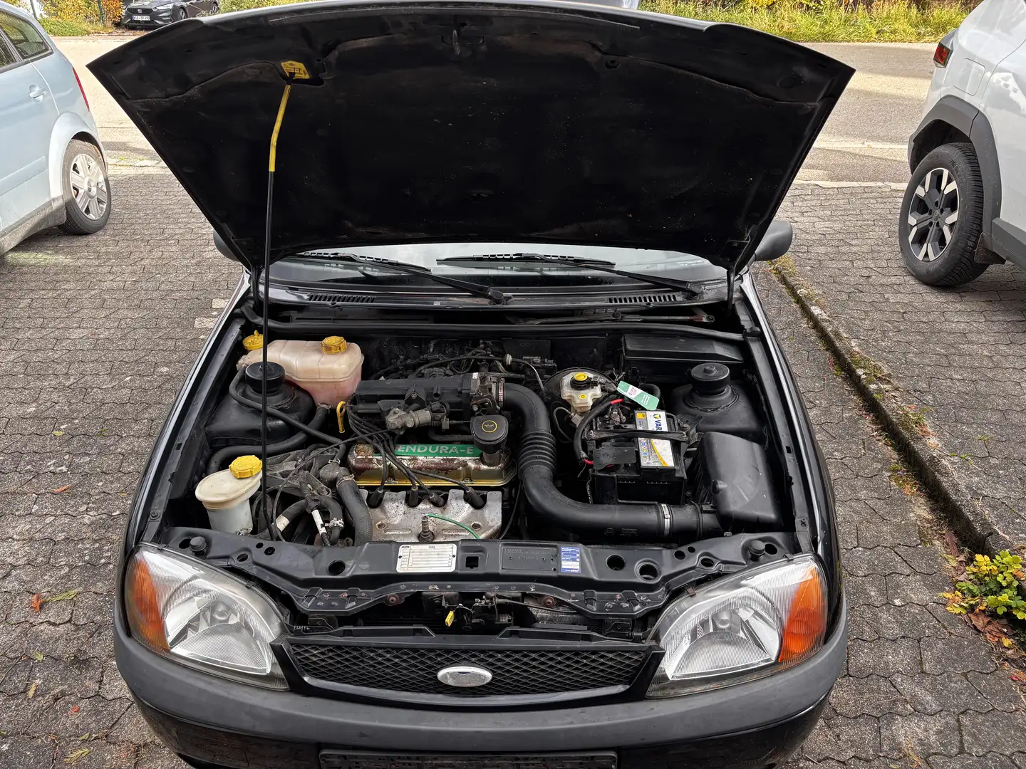 Ford Fiesta 1.3 / TÜV neu / 8-fach bereift / frischer Service Schwarz - 2