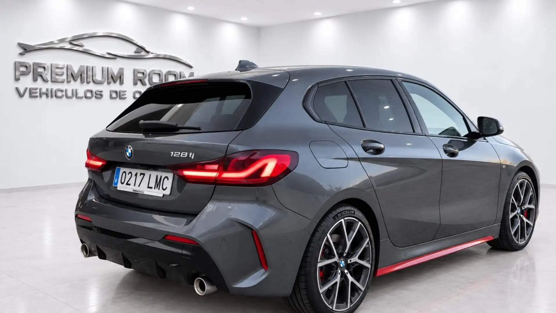 BMW 128 128tiA Gris - 2