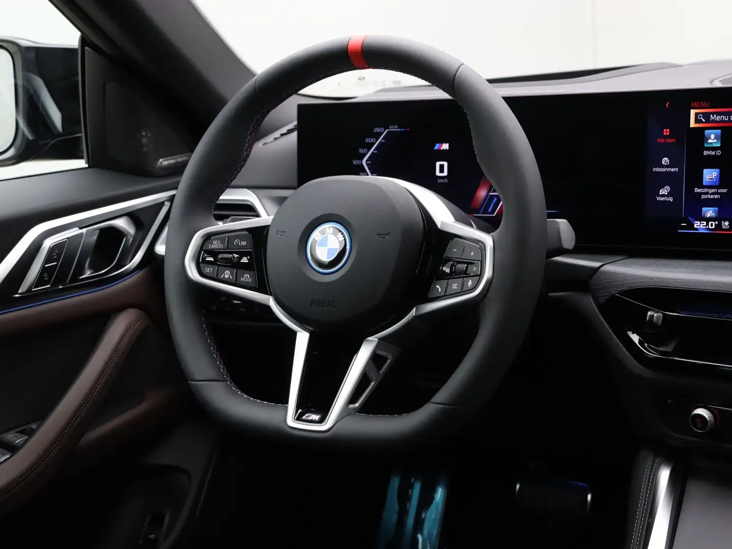 BMW i4 M50 M Sport Pro Blauw - 2