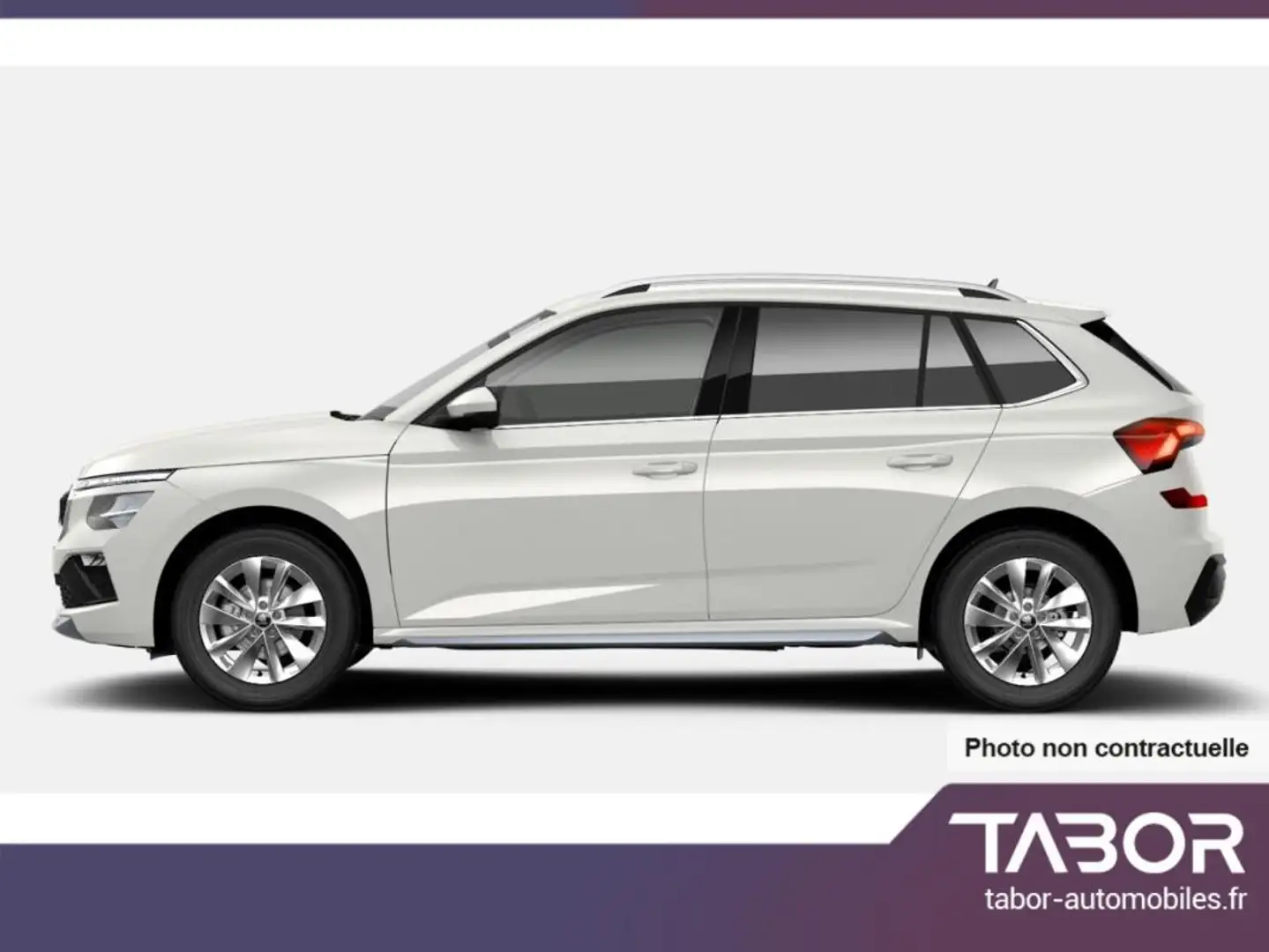 Skoda Kamiq DSG Selec Lodge siegeschauff radars Blanc - 2