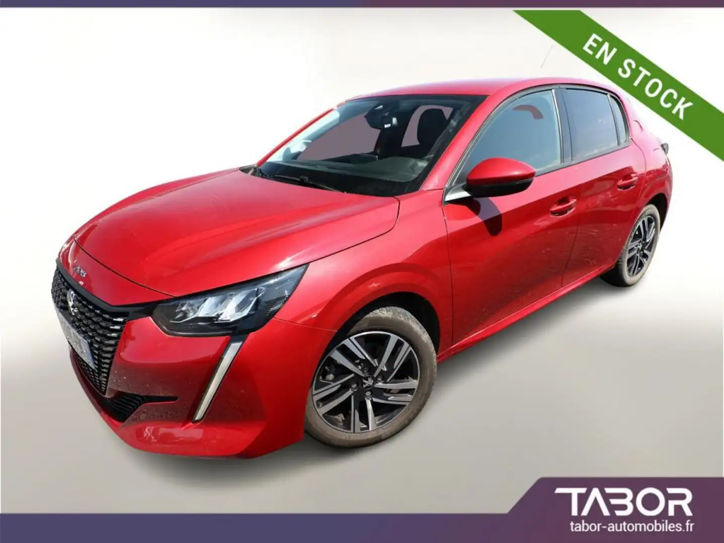 Peugeot 208 1.2 PureTech 100 Allure Pack GPS Rouge - 1