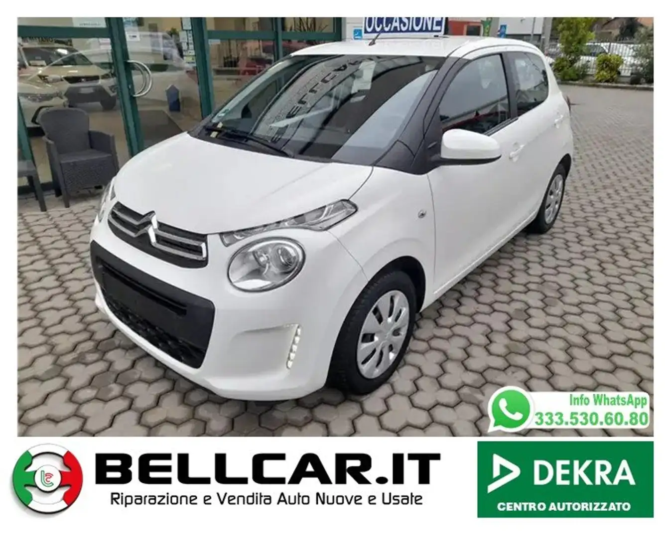 Citroen C1 C1 5p 1.0 vti Feel E6 Bianco - 1