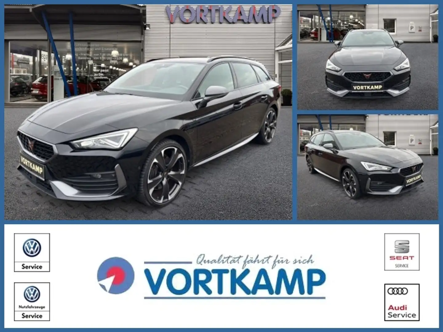CUPRA Leon Sportstourer e-Hybrid Kamera/FullLink Schwarz - 1