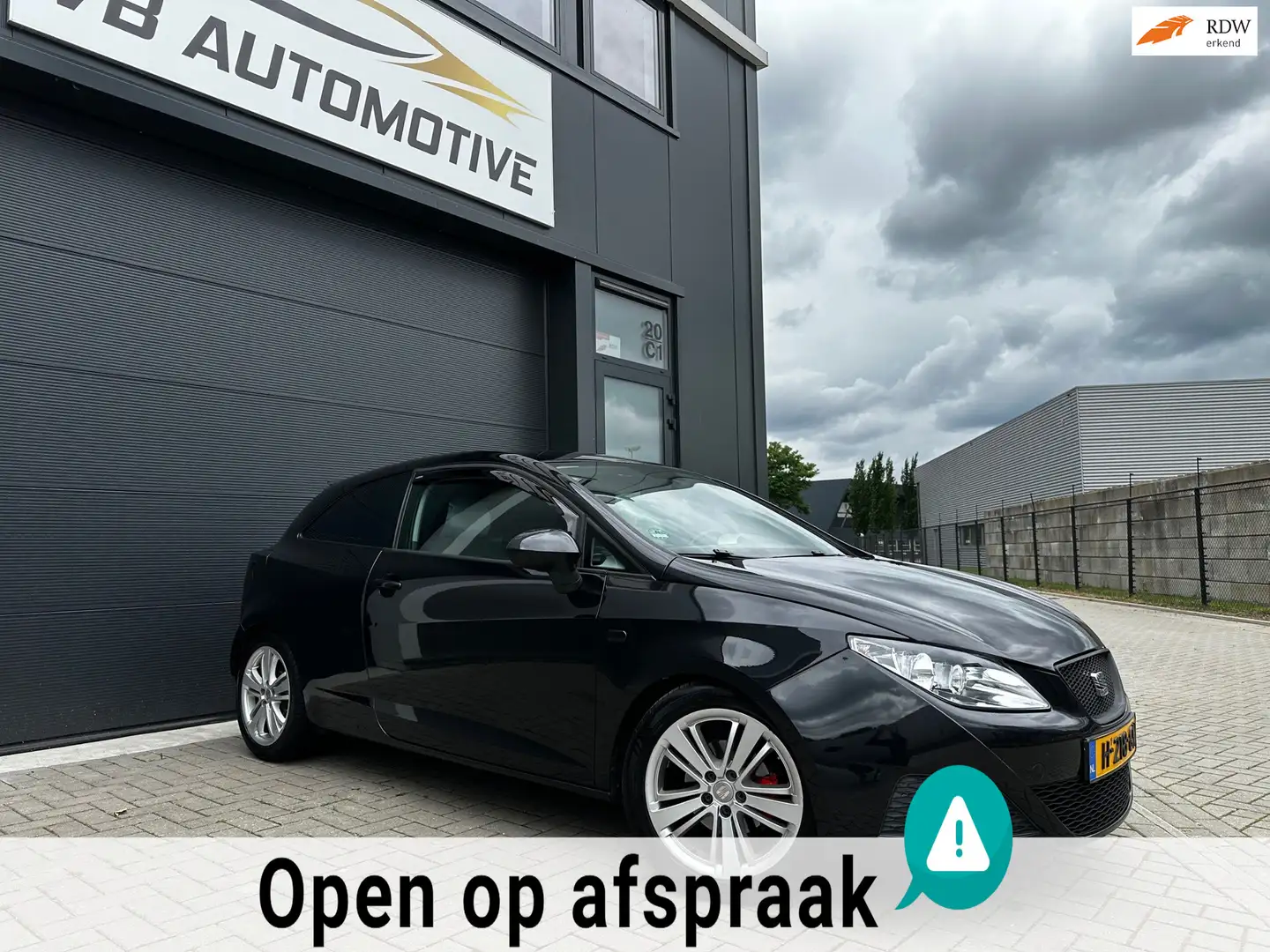 SEAT Ibiza 1.4 Reference | Carplay | Cruise Control | Airco | Zwart - 1