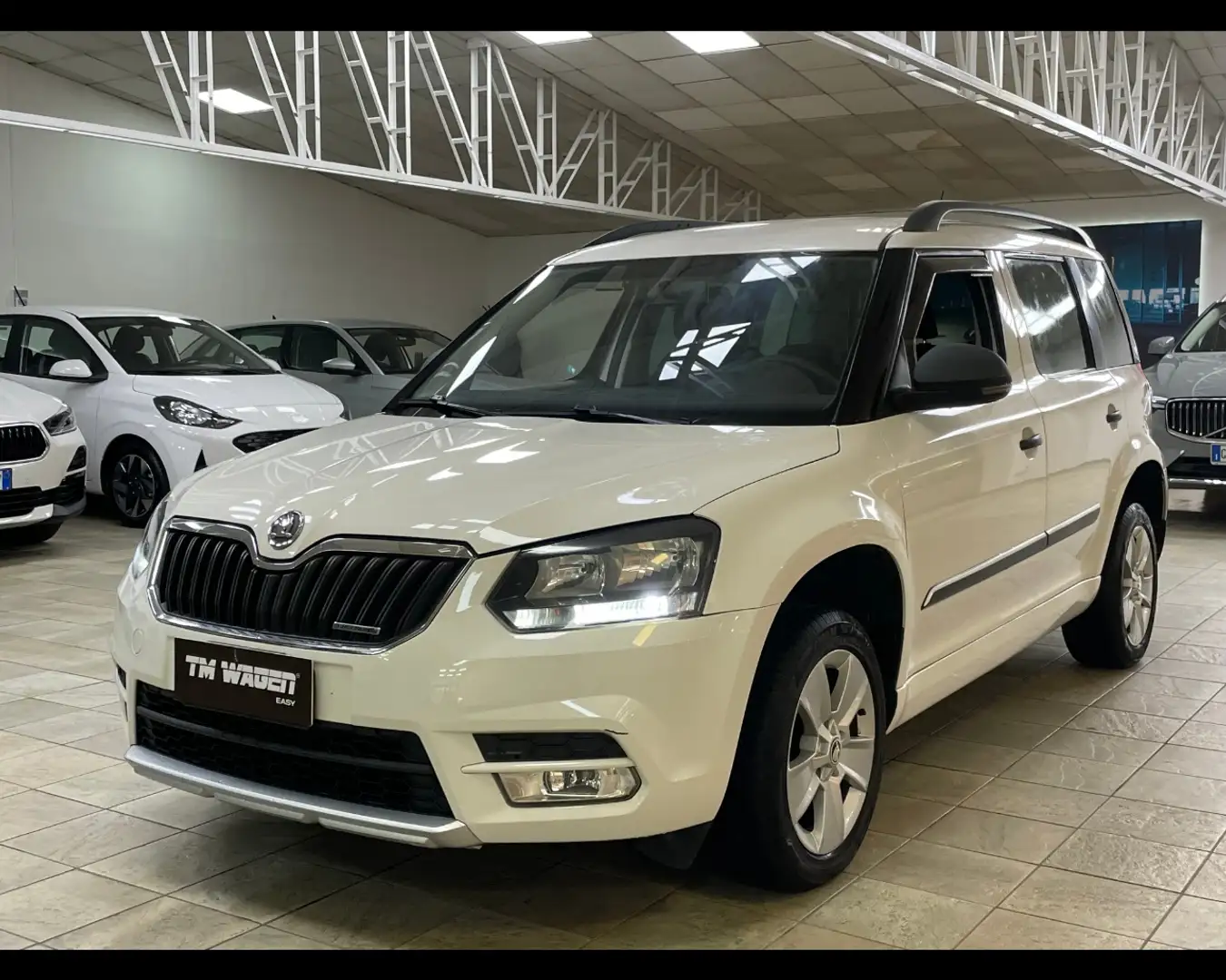 Skoda Yeti 1.6 TDI CR 105CV Elegance GreenLine 2014 Bianco - 1