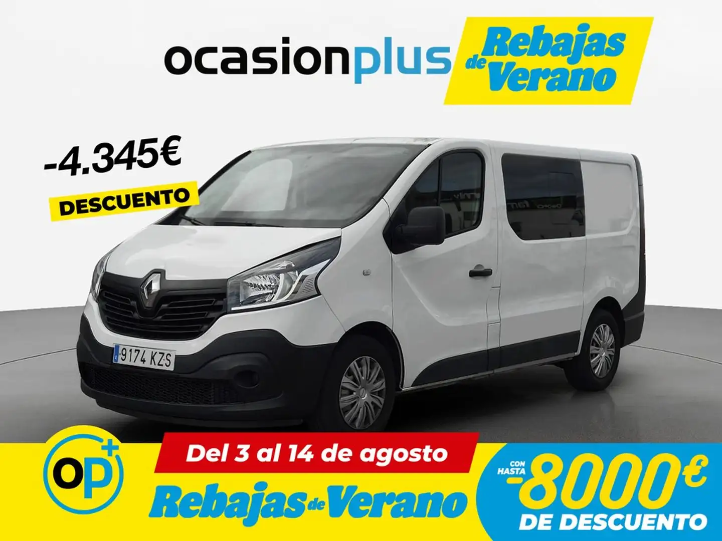 Renault Trafic Combi Mixto 5/6 2.0dCi Energy Blue N1 88kW Blanco - 1