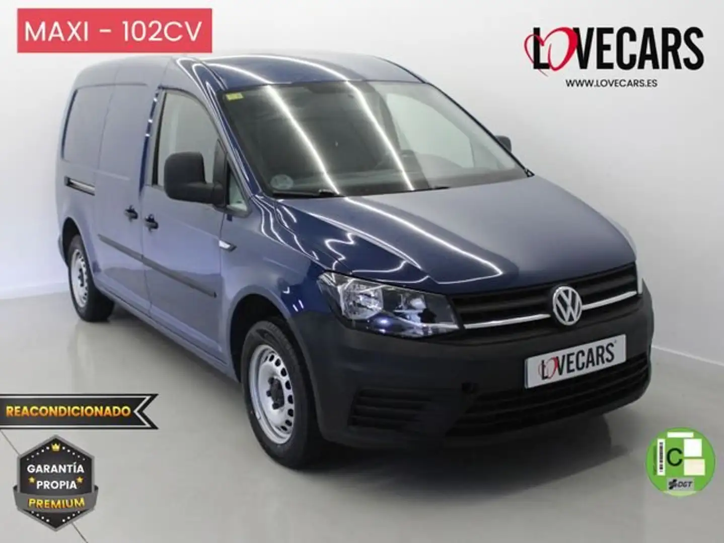 Volkswagen Caddy Furgón Maxi 2.0TDI Business 75kW Azul - 1