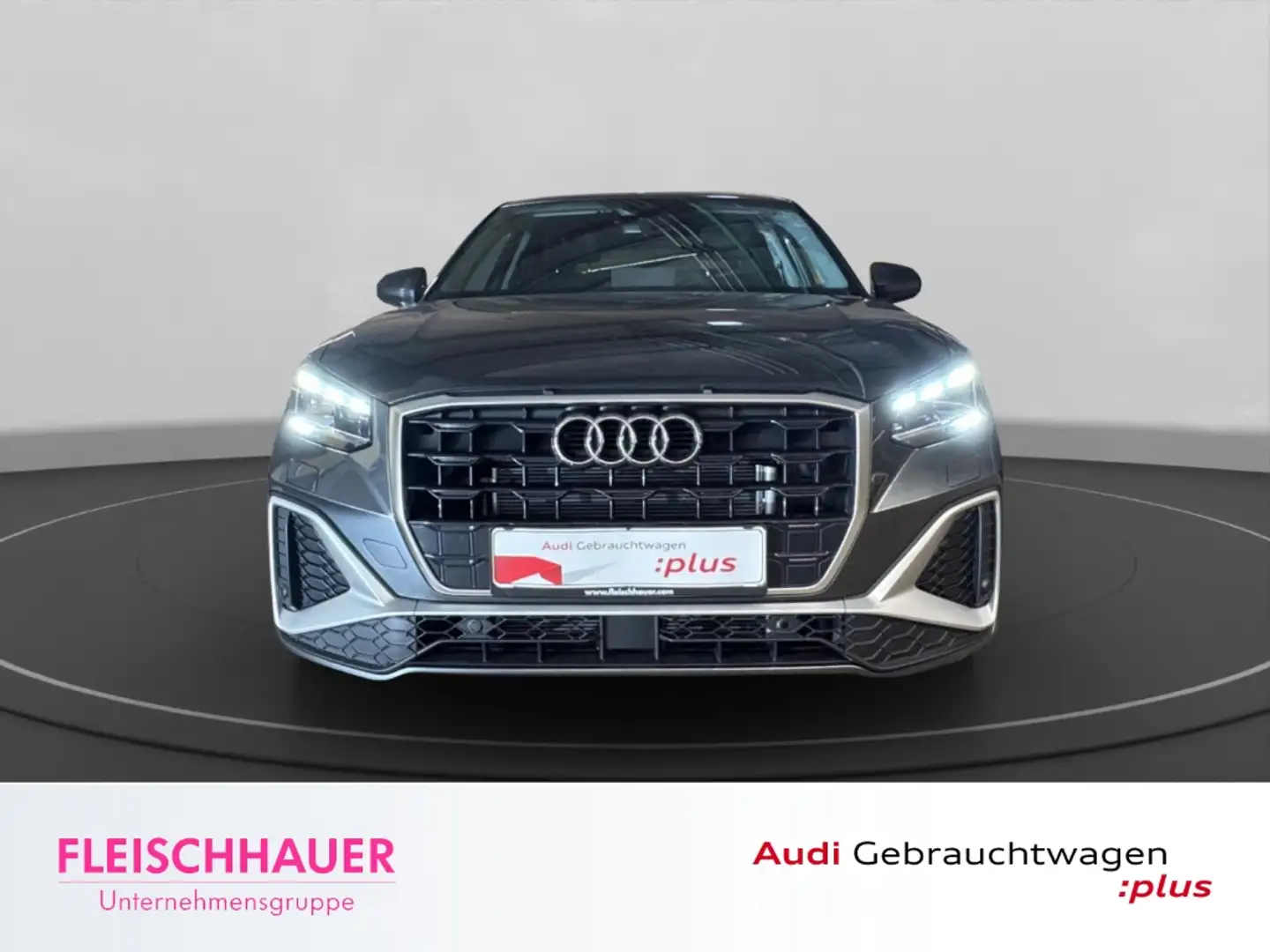 Audi Q2 30 TFSI s-line MATRIX+AHK+18''+RFK+St.-Hzg.+SHZG+K Grau - 2