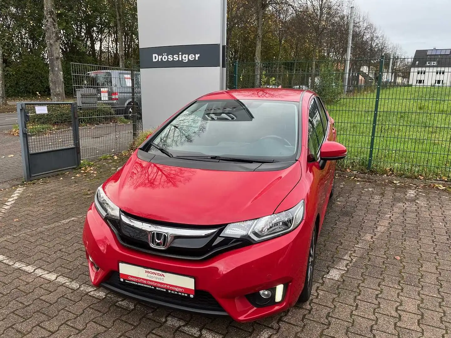 Honda Jazz 1.3 i-VTEC Elegance Allwetter AHK Rot - 2