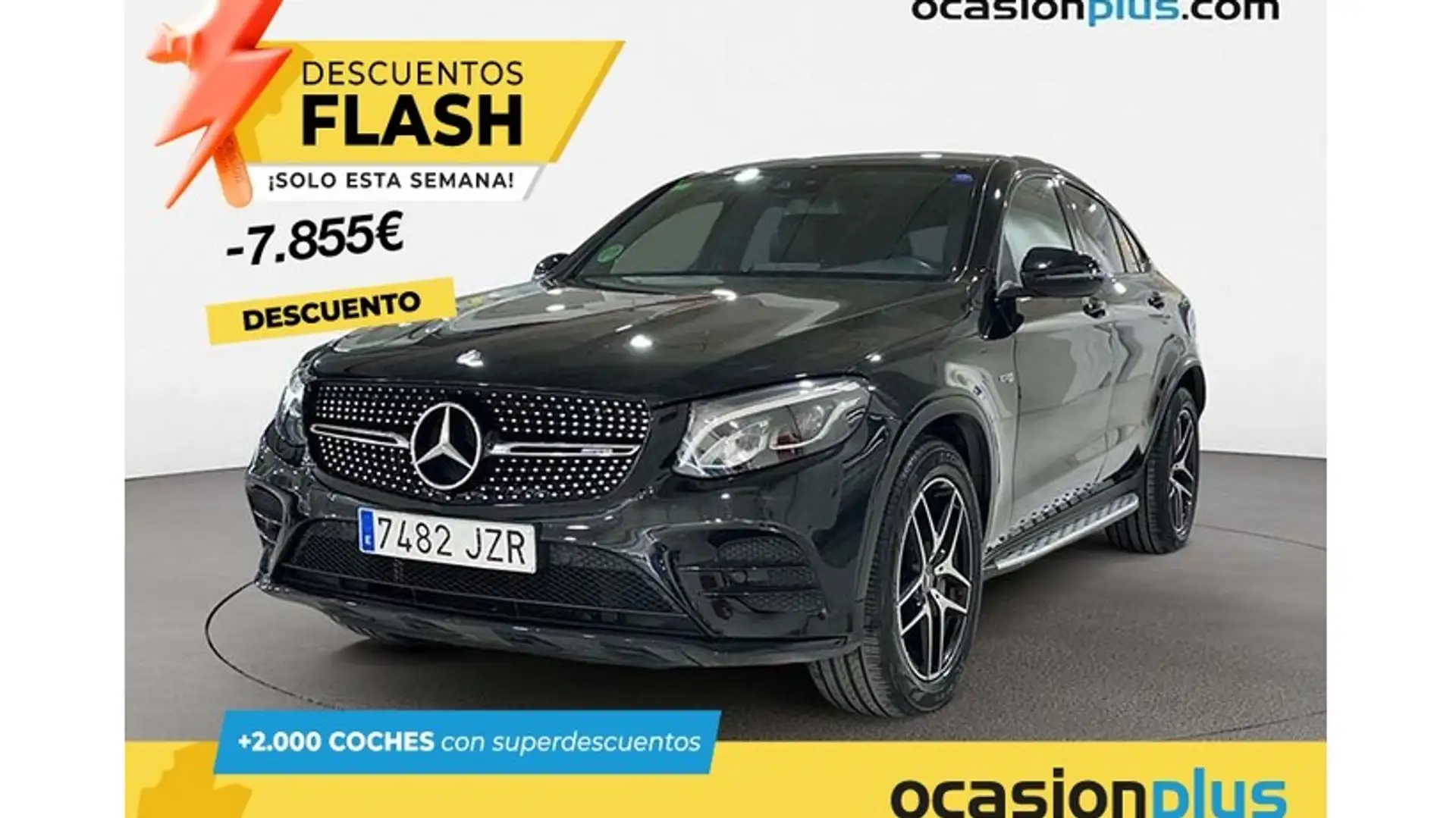 Mercedes-Benz GLC 43 AMG Coupé 4Matic Aut. Negro - 1