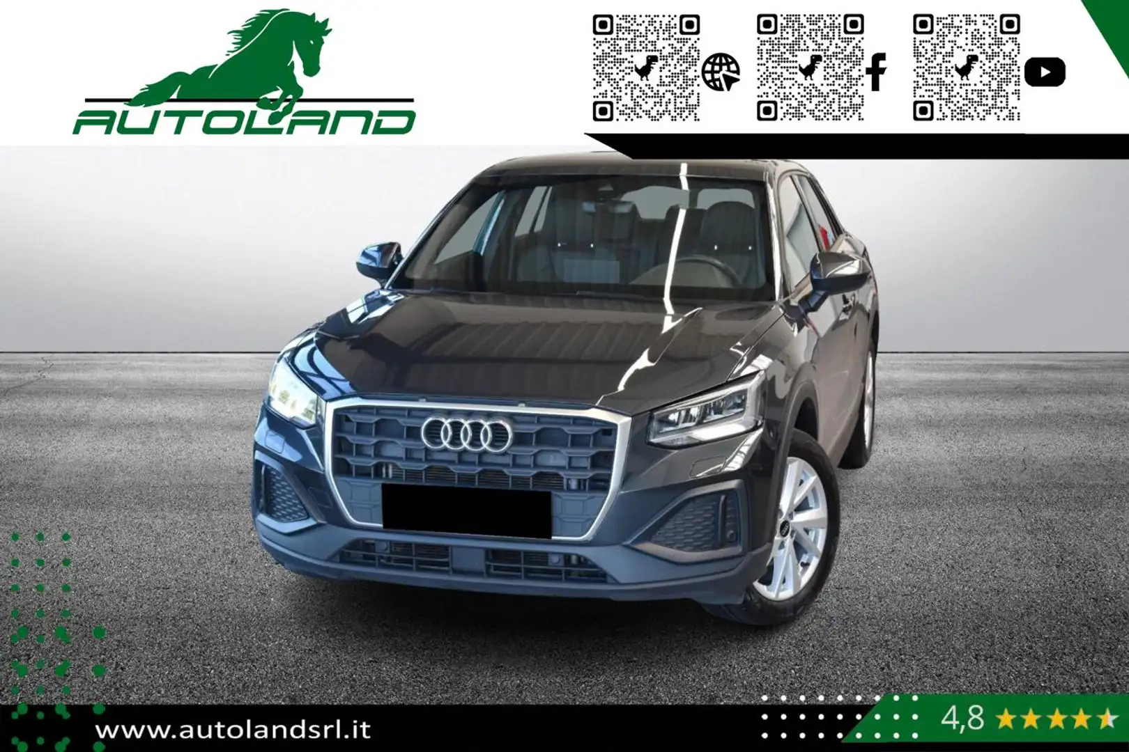 Audi Q2 30 TDI S tronic S line Edition Grigio - 2