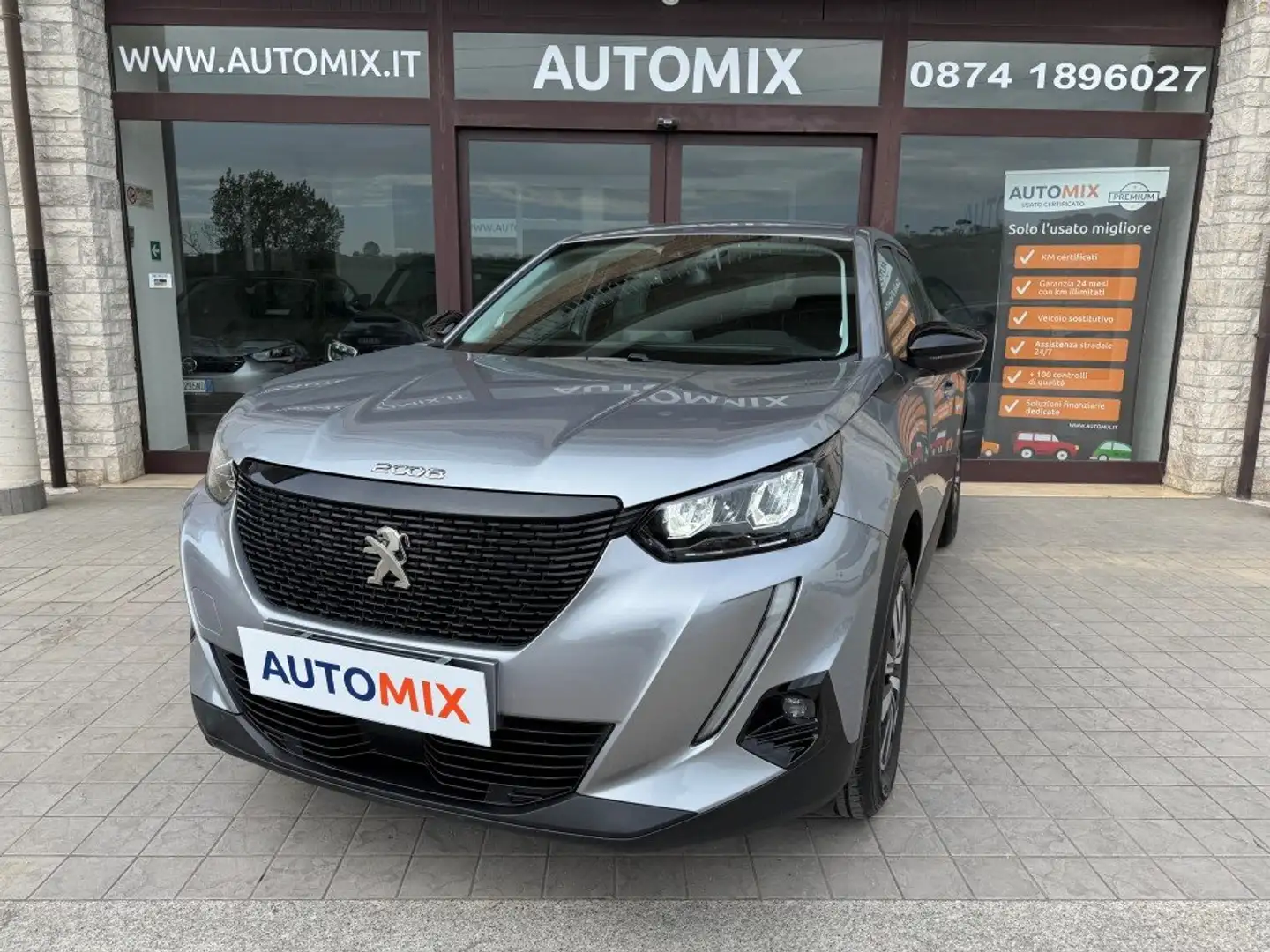 Peugeot 2008 2008 1.5 bluehdi Active s Gris - 1