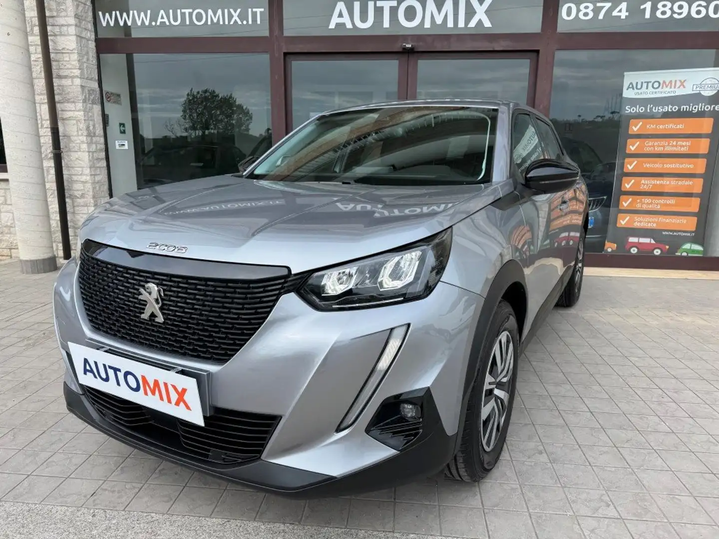Peugeot 2008 2008 1.5 bluehdi Active s Gris - 2