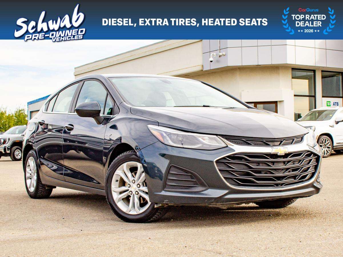 2019 Chevrolet Cruze LT Diesel w/Heated Seats/Remote Start/Bluetooth/RV Camera/Rear Park Assist