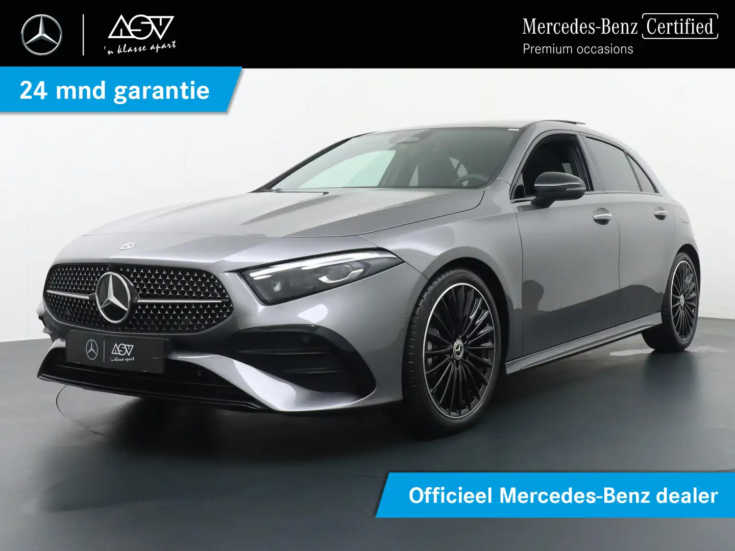 Mercedes-Benz A 180 Star Edition AMG Line | Panorama - Schuifdak | Mul Grijs - 1