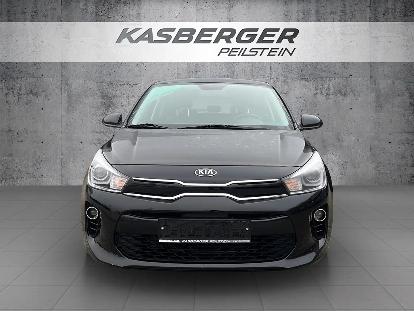 Kia Rio 1,25 MPI Silber ISG Schwarz - 2